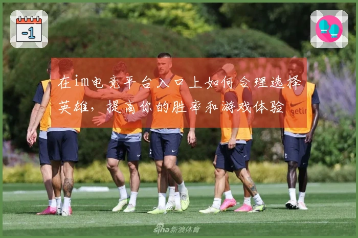在im电竞平台入口上如何合理选择英雄，提高你的胜率和游戏体验